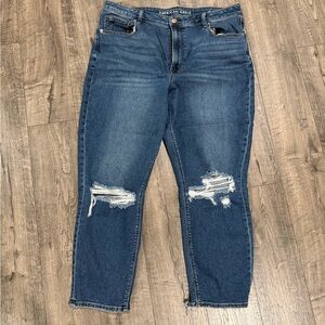 American Eagle Outfitters High Rise Blue Jeans
